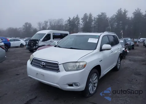 2008 Toyota Highlander Hybrid Limited z USA, uszkodzony, nr VIN JTEEW44A682022076